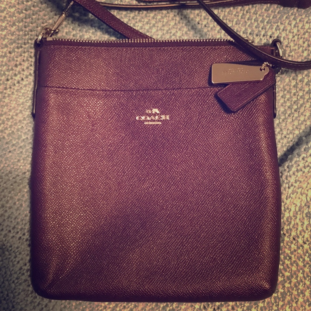 Coach cross body purse
